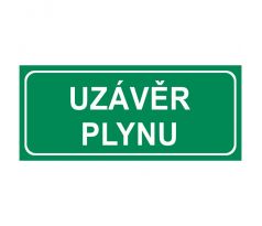 Uzávěr plynu