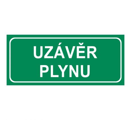 Uzávěr plynu